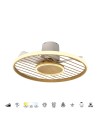 ***OFER/DES*** SOHO * Plafon / Ventilador - Blanco+Madera